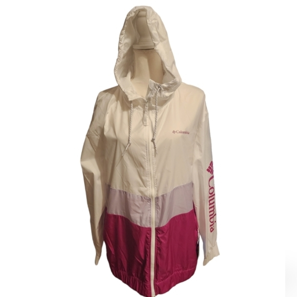 Columbia fullzip windbreaker nwt 2xl